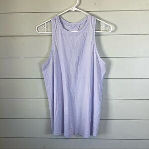 Lululemon purple tie back tank top women’s size 6
